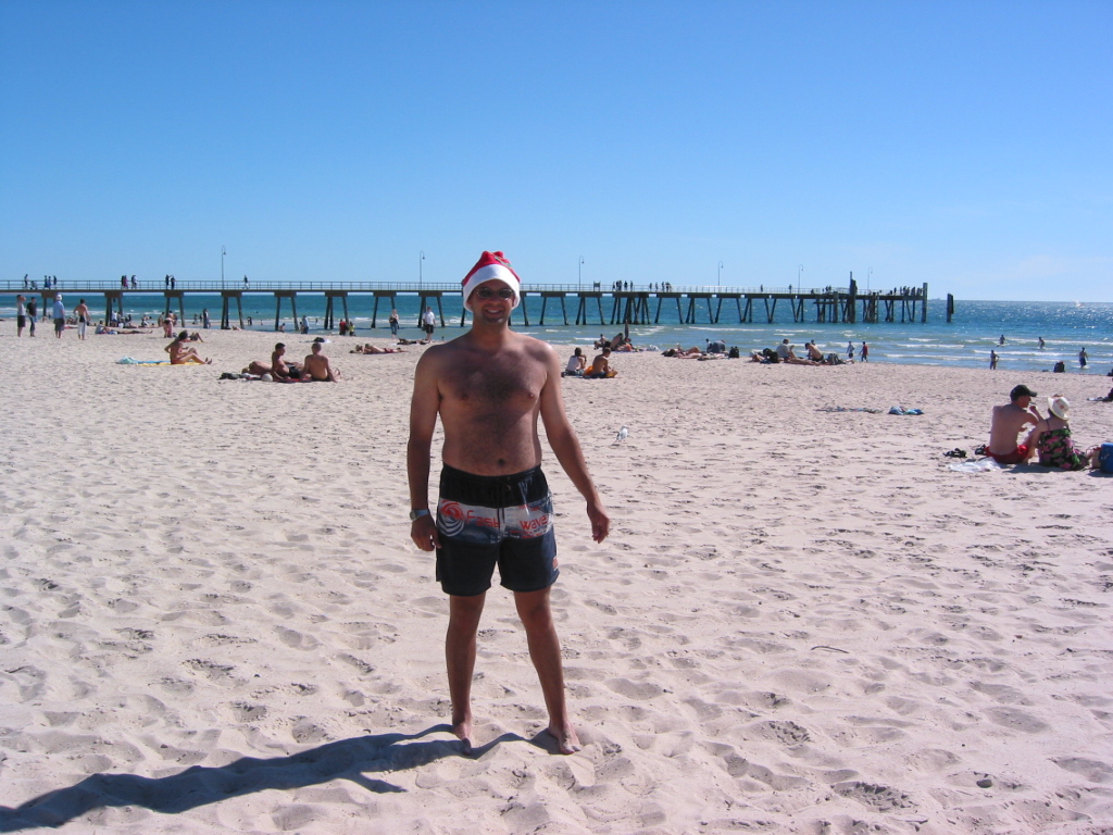 Weihnachten am Strand