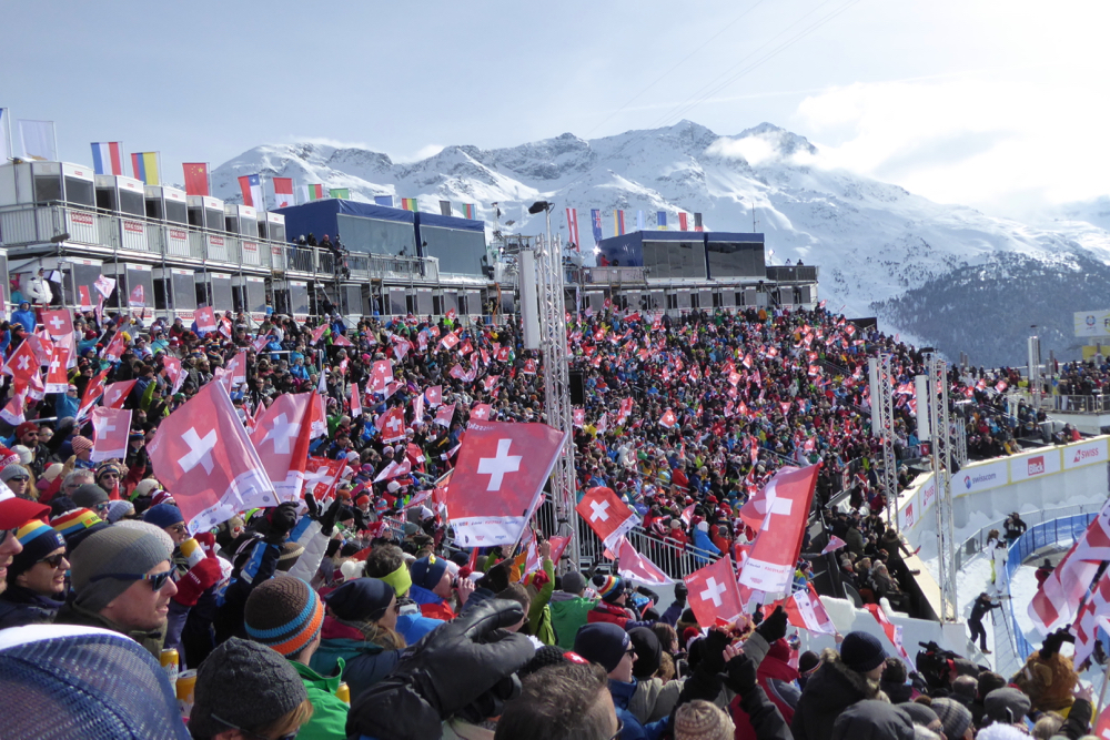 Ski-WM in St. Moritz